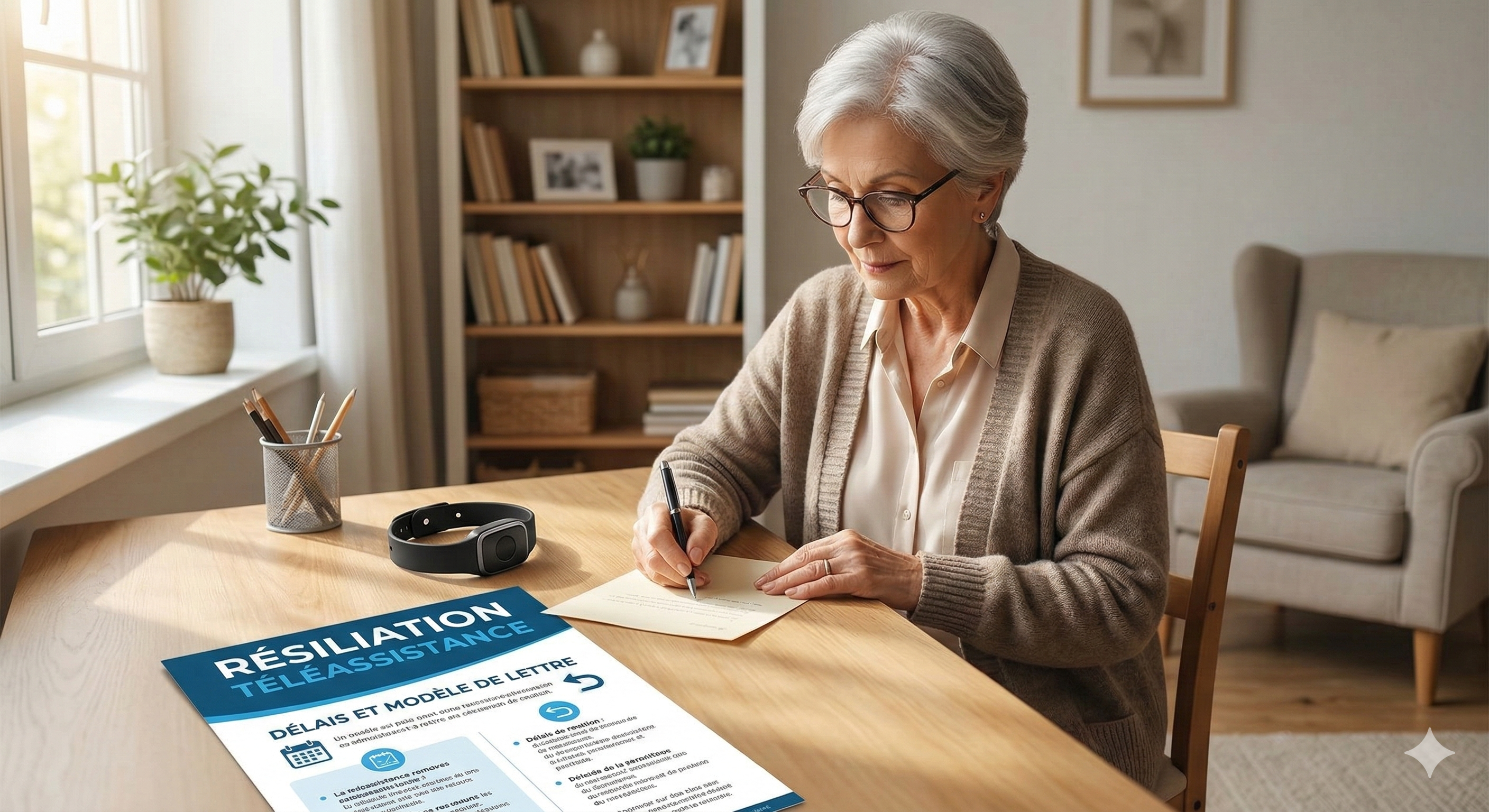 Résiliation téléassistance - modèle de lettre et guide des droits